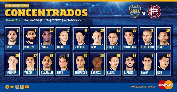 los concentrados y los once